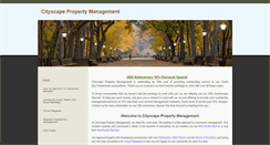 Desktop Screenshot of cityscapehoa.com